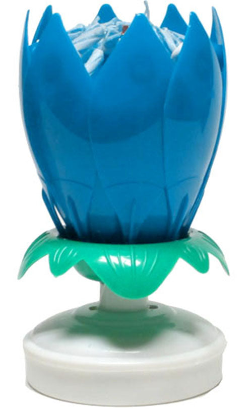 Blue Happy Birthday Candle (3-Pack)